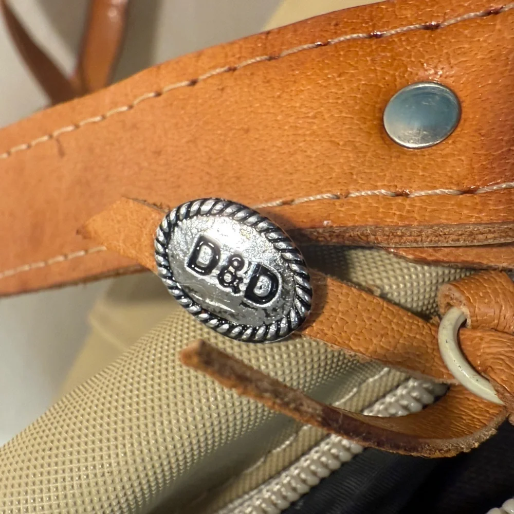 Vintage True‎ West Leather Southwestern Messenger Bag - Picture 3 of 12